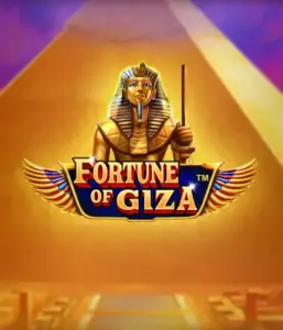 Uncover the ancient world of Fortune of Giza slot by Pragmatic Play, showcasing a noble depiction of a Pharaoh amid the iconic pyramid backdrop. This image captures the glory of Egyptian history, great for history buffs, delivering a fascinating adventure.